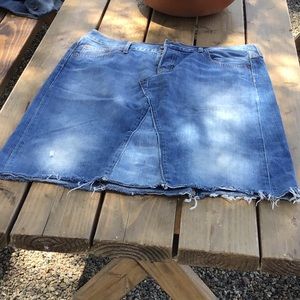 Gap 1969 Denim/Jean skirt size 16